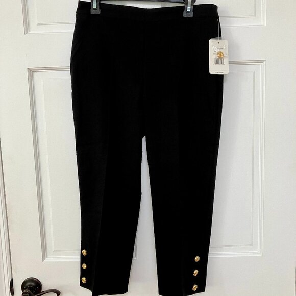 NWT Zac & Rachel Black Pants Size 10 - Picture 2 of 4